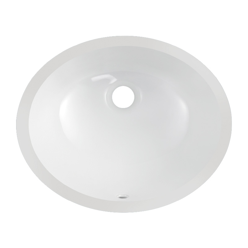 Popular Design Sanitaryware Cupc Undercounter Sink Bathroom Oval Shape Undercounter Ceramic Basin Wash Basin Wall Hung Basin Undermount Sink