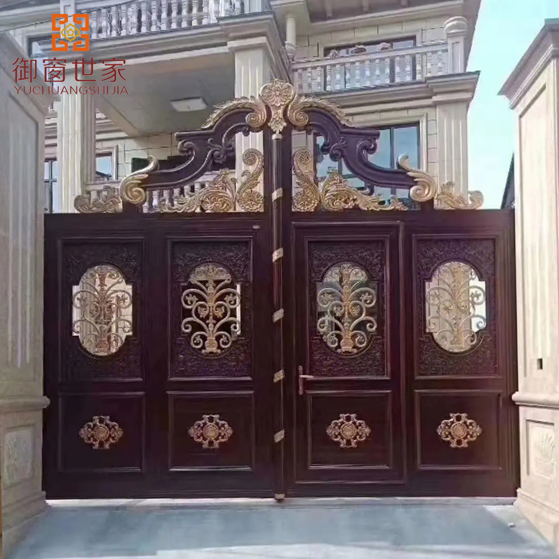 Wholesale Manual Sliding Automatic Main Drivey Aluminum Interior Security Steel Door