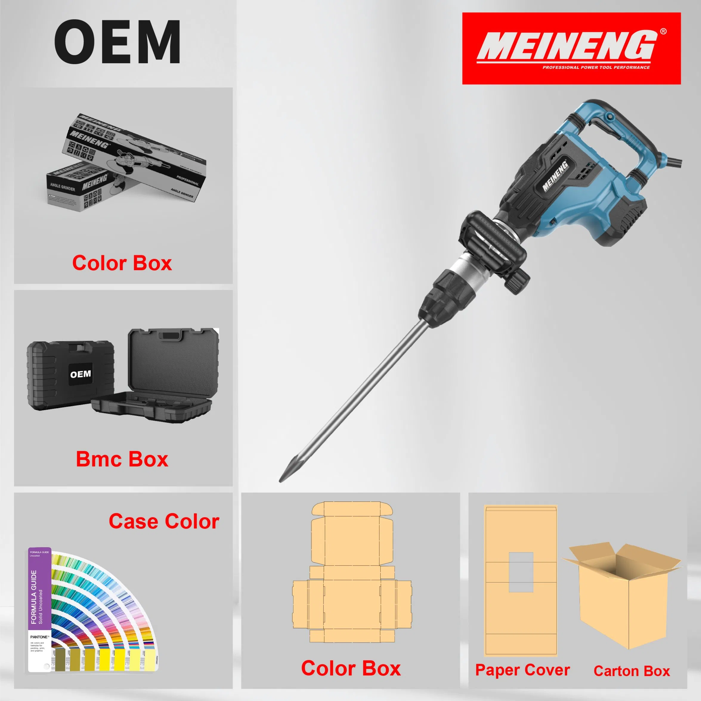 Отбойный молоток Demolition Hammer 3065, 2200W, SDS-Max