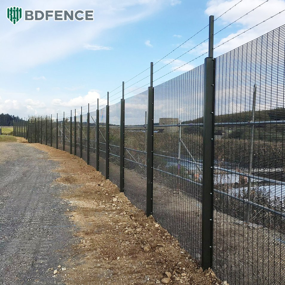 Durable Black Welded Wire Fencing for Enhanced Security