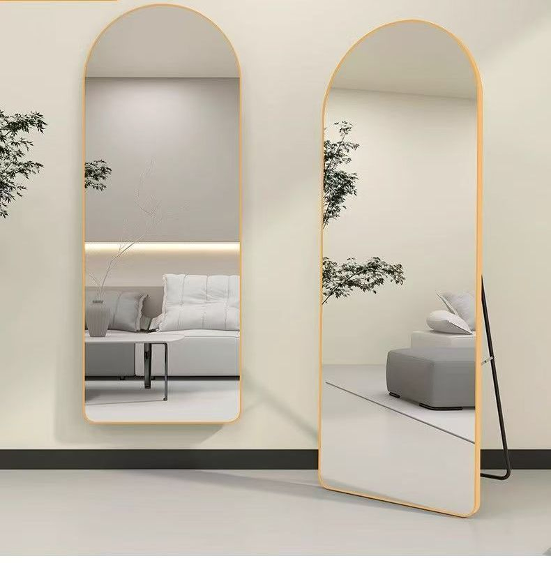 Only for Your Home and Furniture Full Length Mirror with Black and Gold Frame