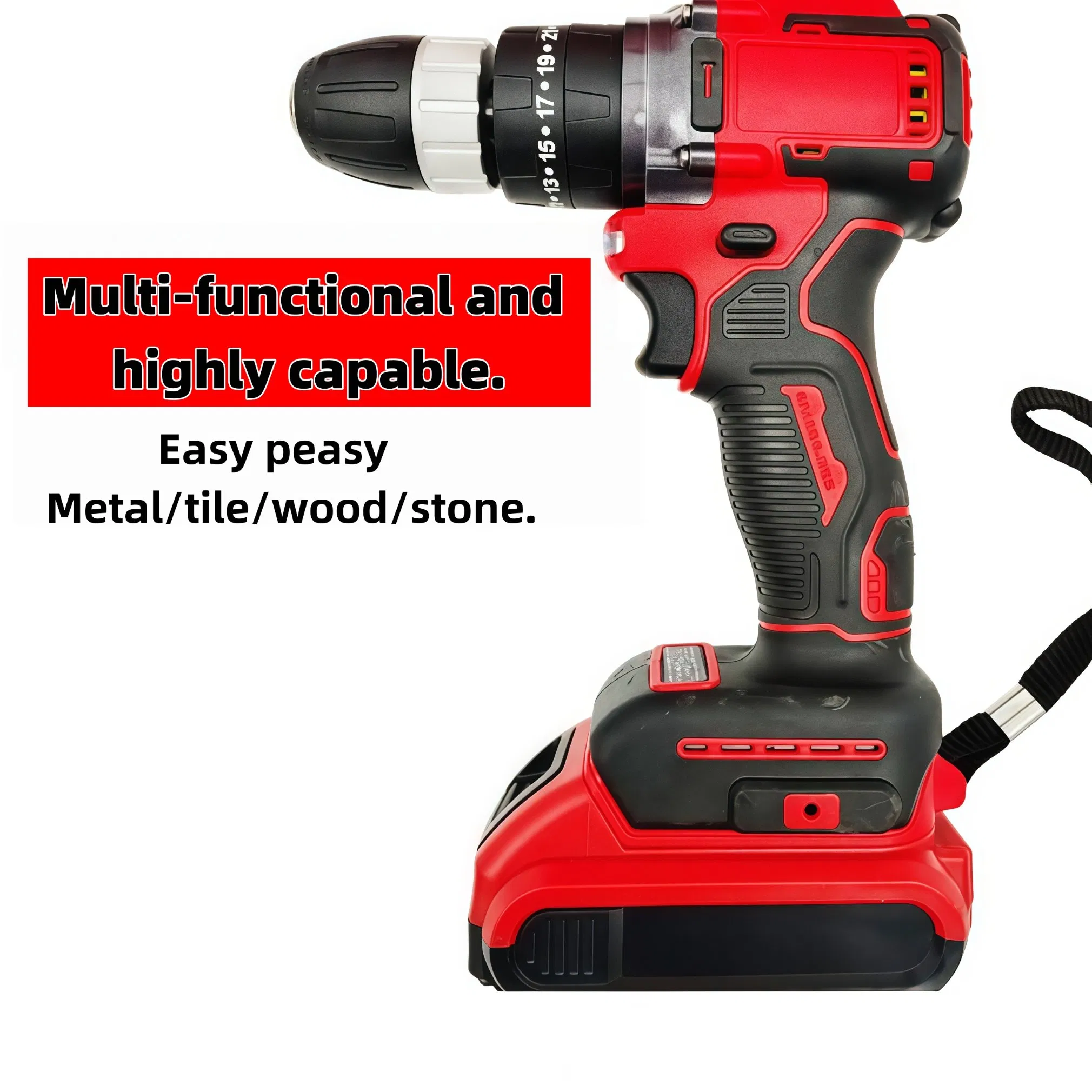 Беспроводной ударный шуруповерт LANGE 21В с аккумулятором