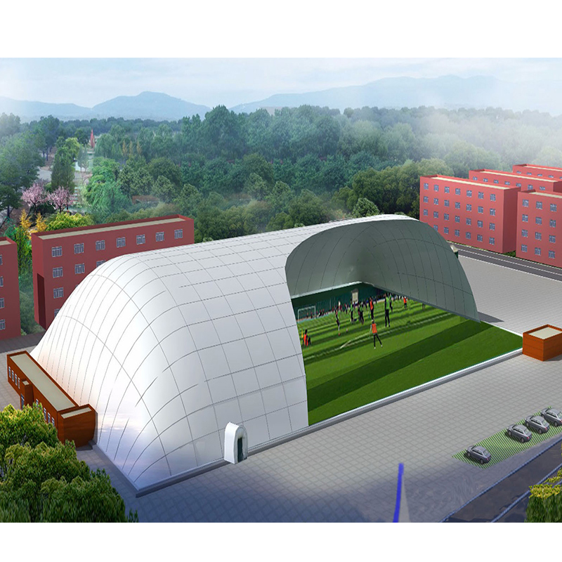Customization Outdoor Large PVDF Inflatable Film Air-Supported Structure Sport Basketball Air Dome Tent