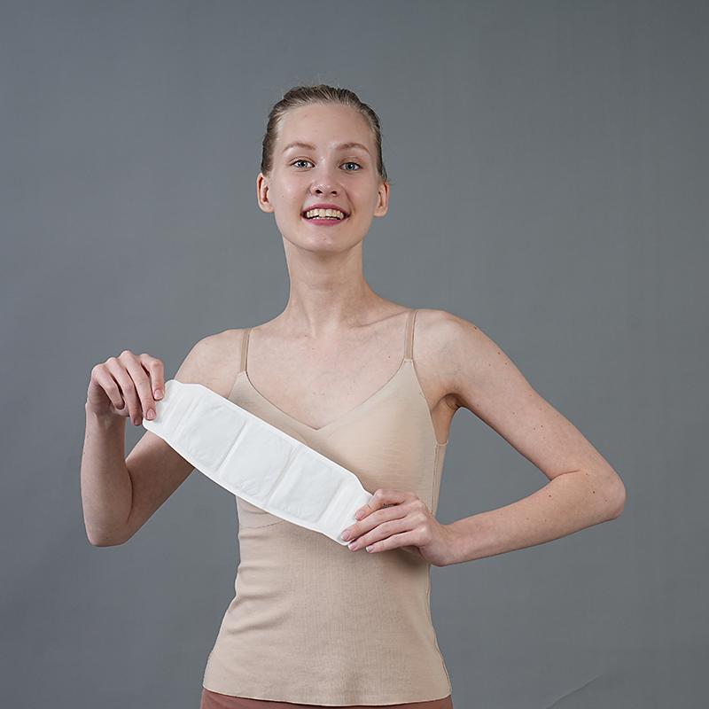 Iron Powder Irregular Meilan 300*95mm Jiangsu, China Menstrual Pain Patch