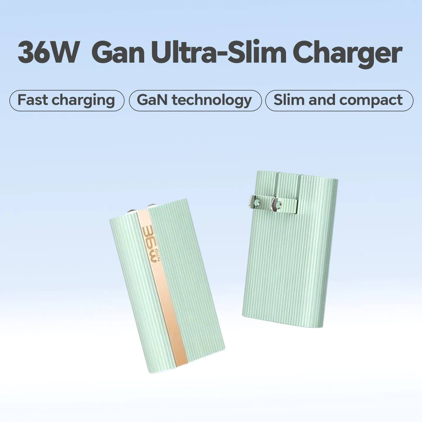 GaN зарядное устройство 36W с Power Delivery