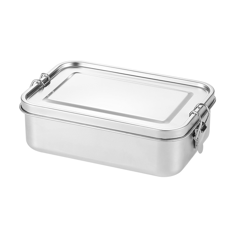 Leakproof Eco-Friendly 304 Stainless Steel Food Storage Lunch Box for Adults and Kids