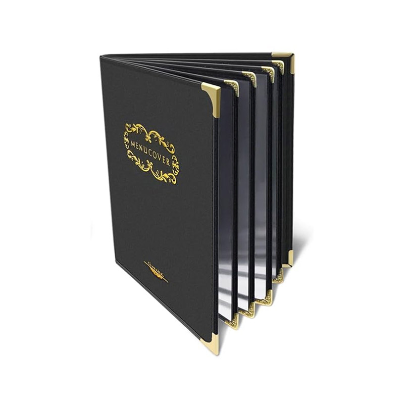 Custom Printed Menu Sleeves for Restaurants, Elegant Menu Cover Solutions