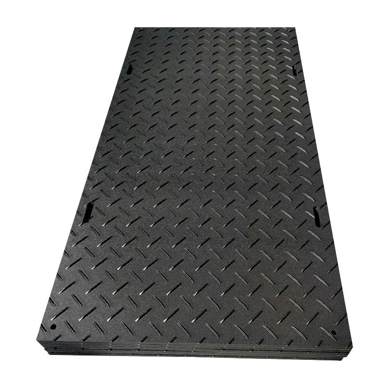 Customized 4X8 HDPE Construction Road Mat Temporary Road Mat for Heavy Loads