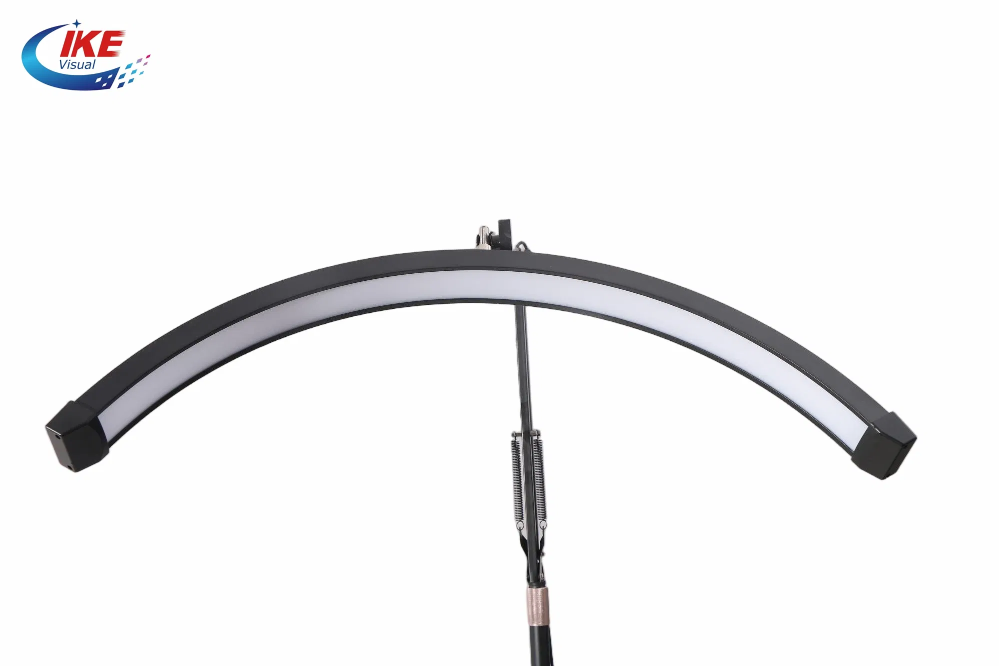 Adjustable Brightness Floor LED Lash Nail Lamp Half Moon Lighting for Beauty Applications