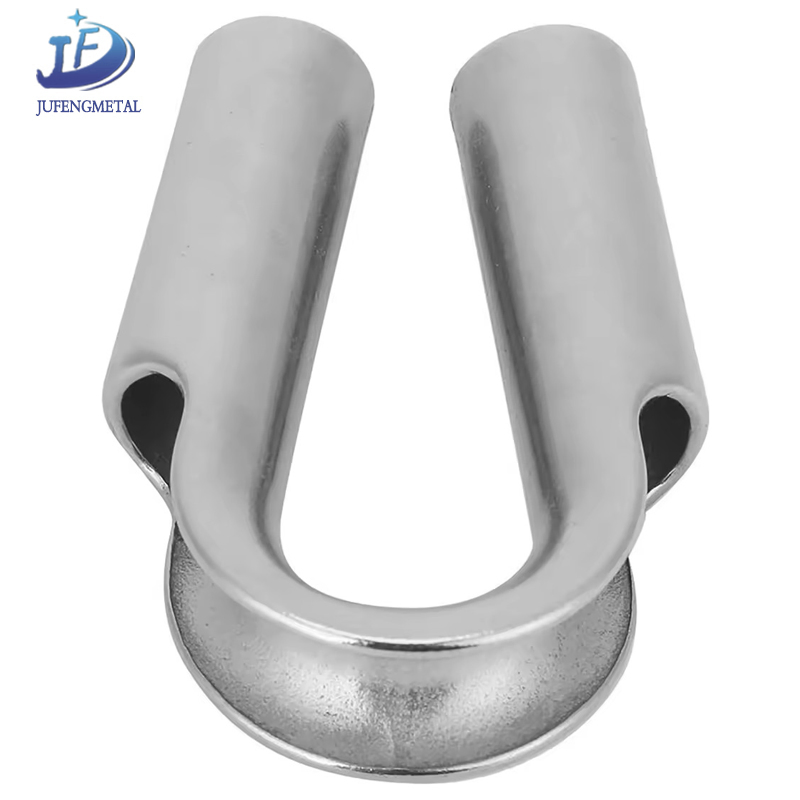 Customtube Thimble Stainless Steel Wire Cable Thimbles Open Tube Type Rope Thimble