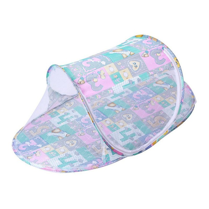 Customized Free-Standing Baby Crib Net Modern Design Foldable Cotton Bed Mosquito Net for Indoor/Outdoor Use for Travel