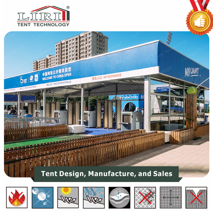 Sport Event Tent for Outdoor with Glass Walls