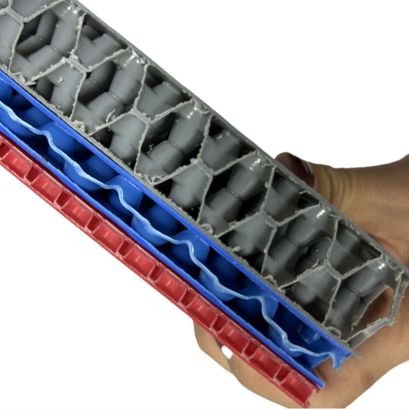 Plastic Triplex PP Honeycomb Bubble Guard Surface Protection Board