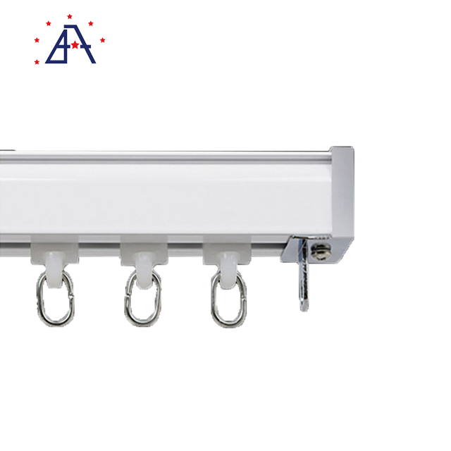 28mm 35mm Curtain Rod Wholesale Custom Aluminum Curtain Rods Double Rod and Track Curtain Rail Rod