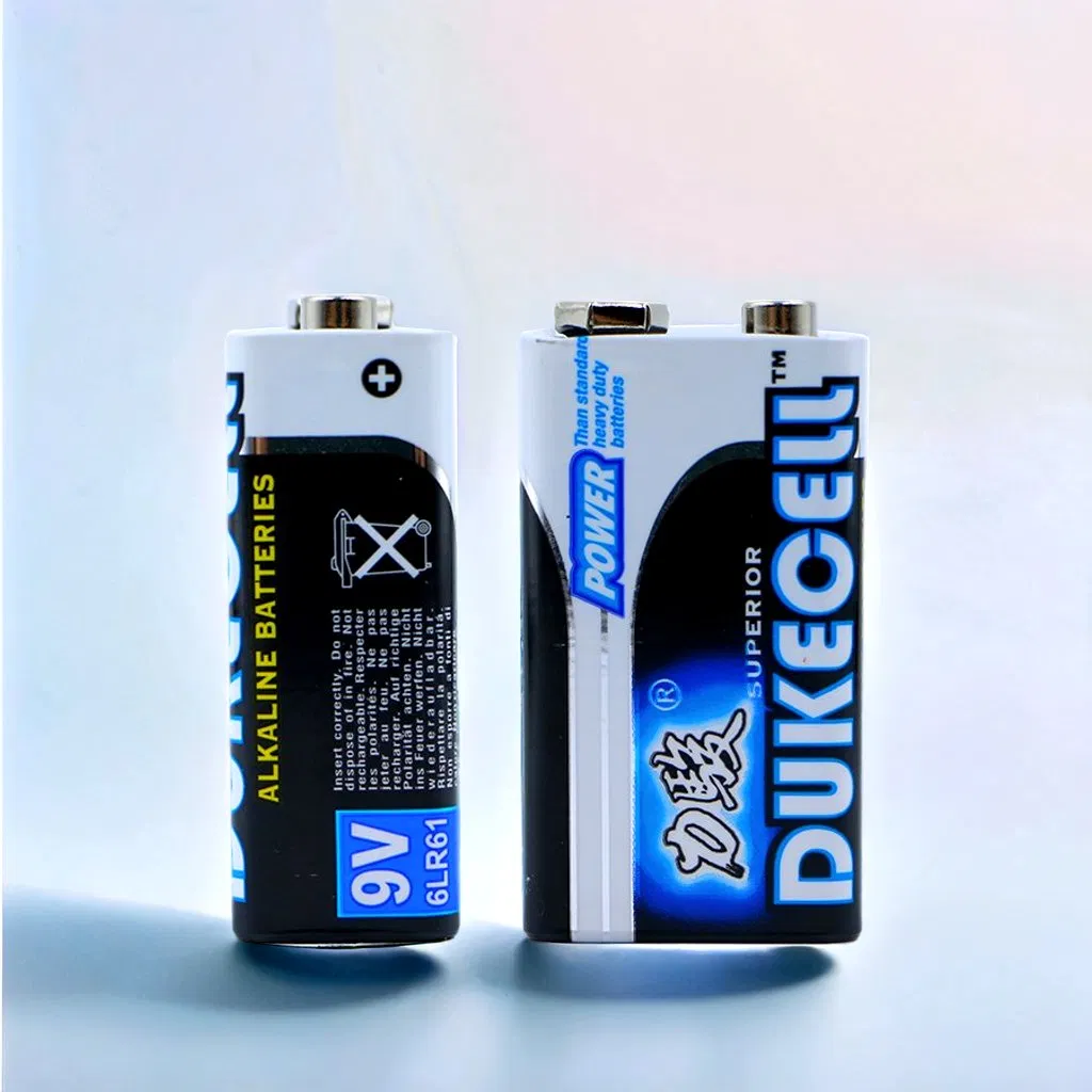9v 6LR61 Alkaline Battery Non Rechargeable Leakage Proof For Game Controllers/Toys