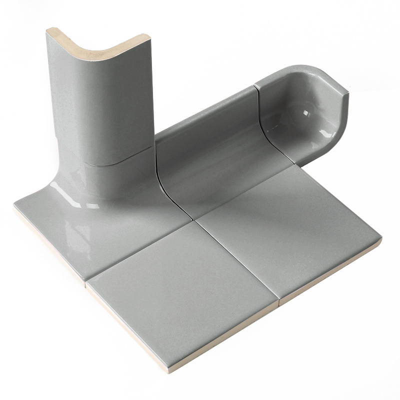 Home Decoration Grey Color Accessories Tiles for Bathroom and Kitchen