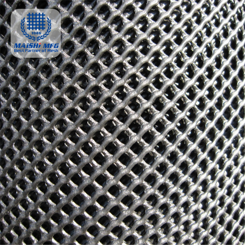 Extruded Rock Shield Pipeline Protection Net Diamond Hole Hexagonal Hole