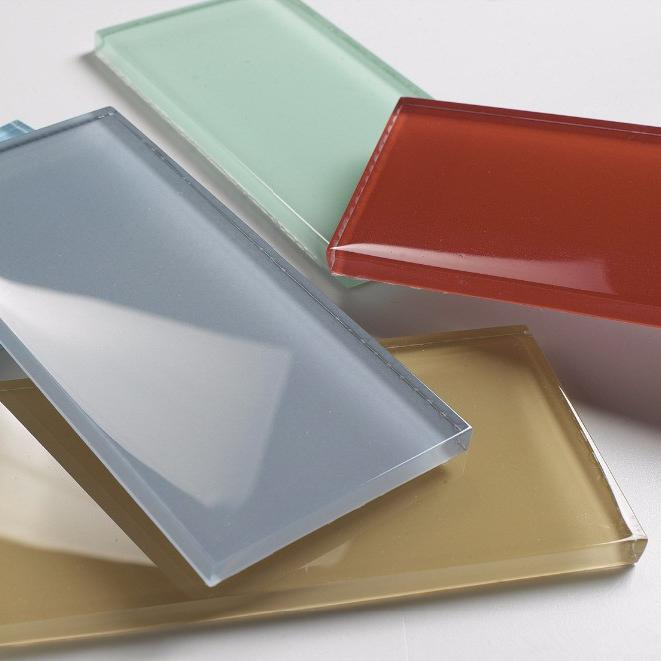 Custom Color Back Painted Glass Durable Scratch Resistant for Kitchen Cabinets Walls