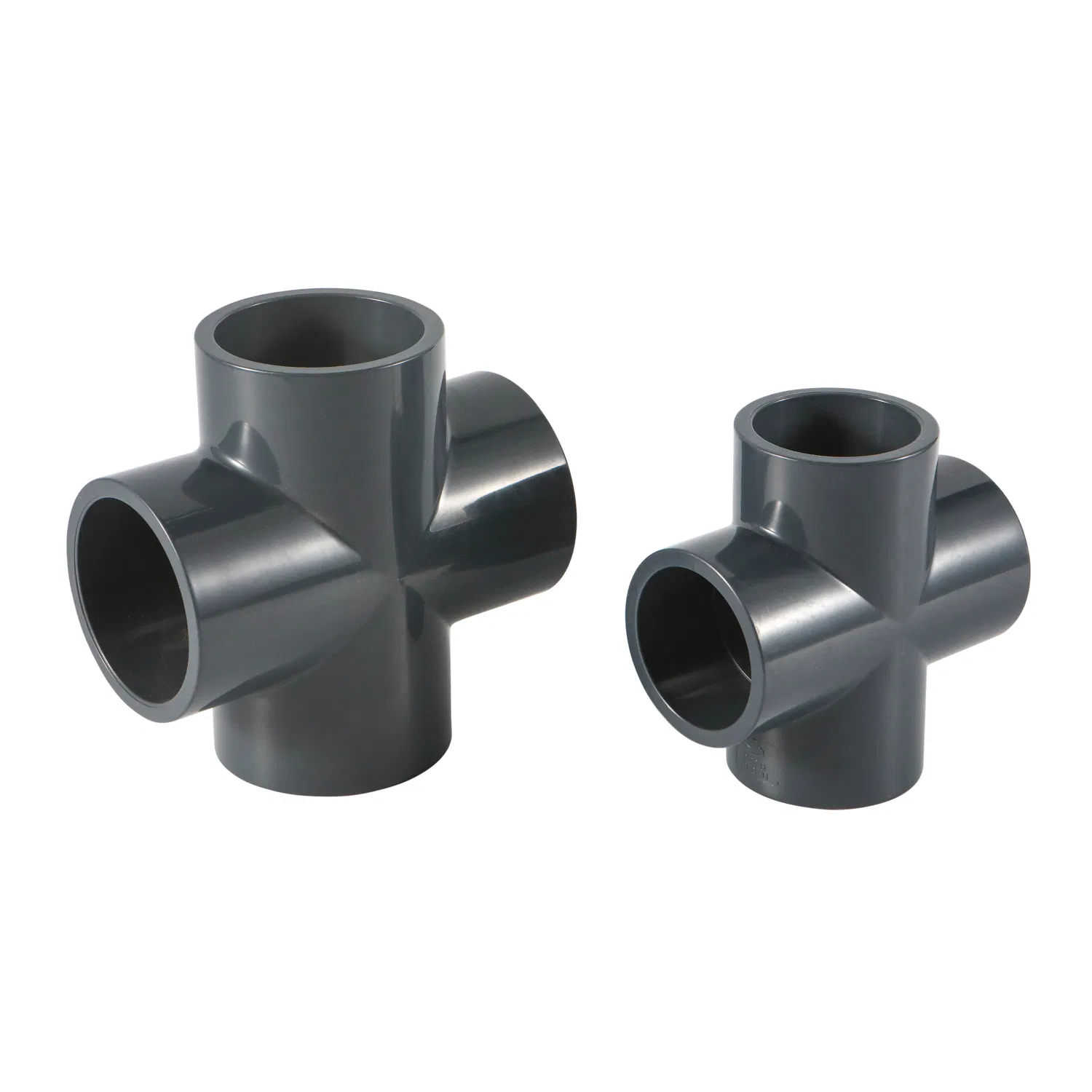 Factory Outlet High Quality PVC Pipe Fittings-Pn10 Standard Plastic Pipe Fitting Equal Cross for Water Supply