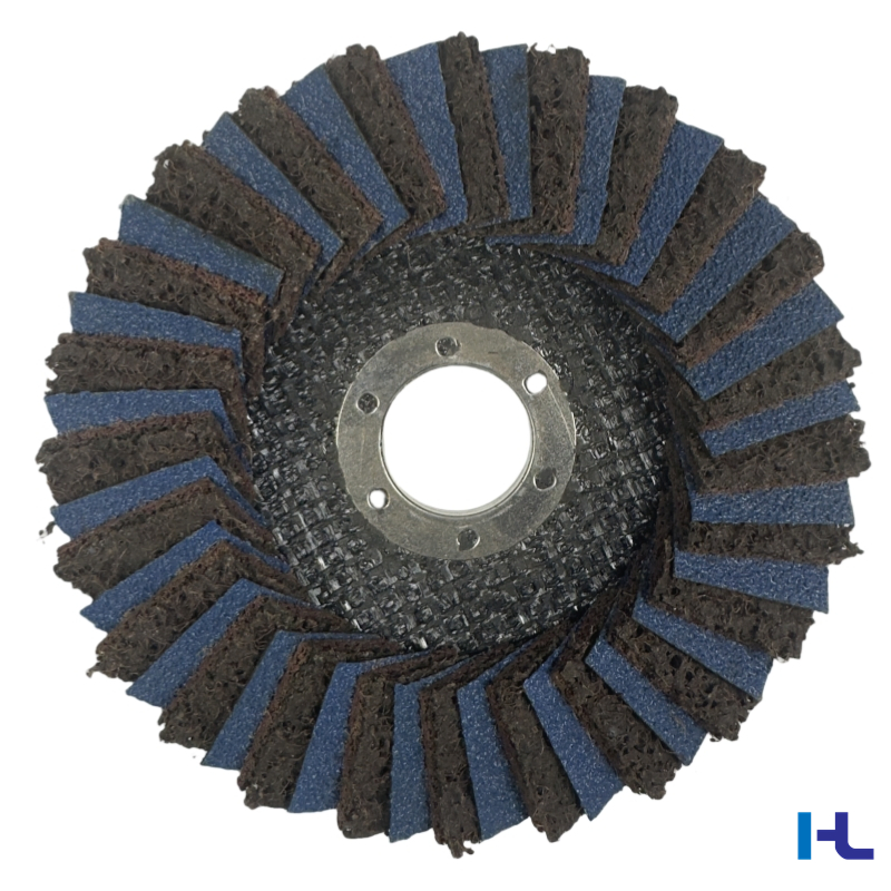 100*16, 115 125 180*22mm Non-Woven Flap Disc Sanding Disc as Abrasives Tooling for Polishing Metal Wood Stainless Steel