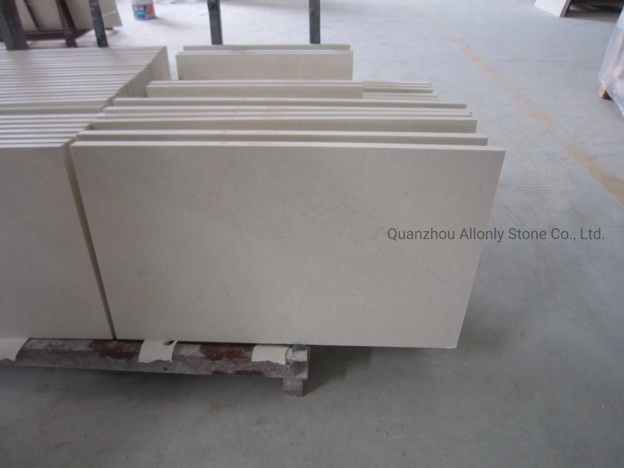 Natural Wholesale Honed Crema Bello Marble Limestone Tiles for Floor and Wall