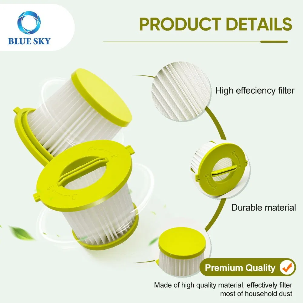 HEPA Filters Compatible with Ryobi 18V One+ Hand Vacuum Cleaners Pcl704 Pcl705 Pcl700 Series Hart 20-Volt Hand Vacuum Hphv34