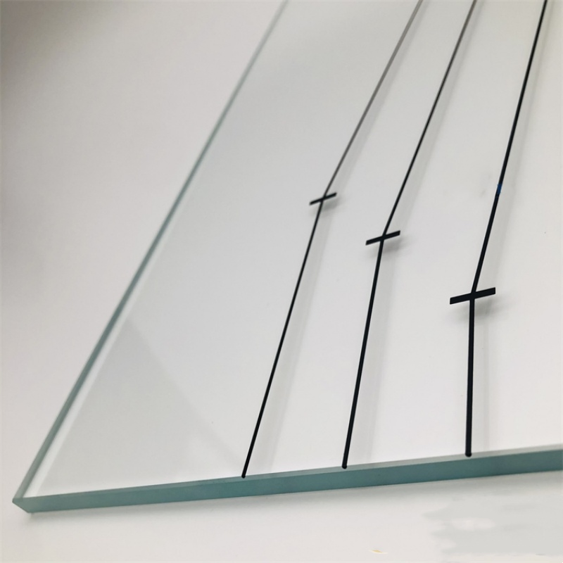 Custom China Factory Anti-Scratch No Fall off Color Silkscreen Ceramic Printed Toughened Tempered Glass/ Building Glass /Interior Glass