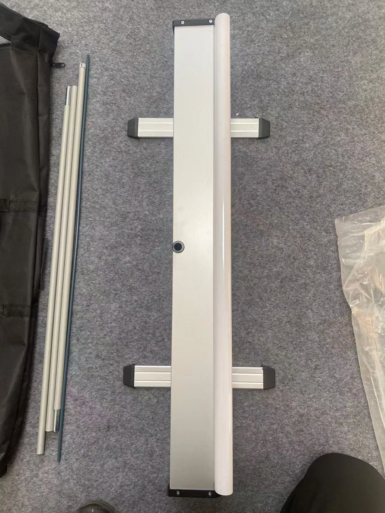 Hot Sale Silver Iron Portable Roll up Banner Stand Display Cheap Banners Rolls Retractable Roll up Banner