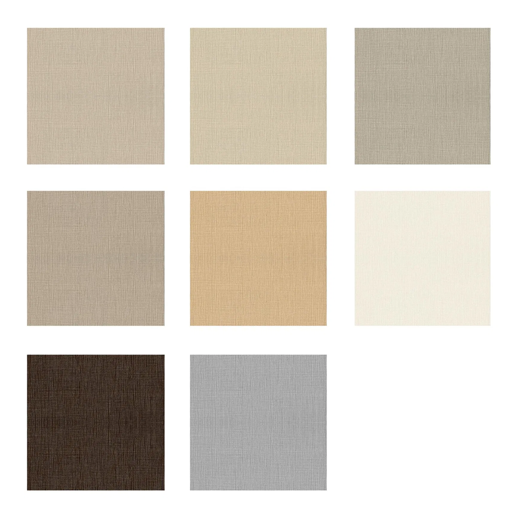 PVC Surface Vertical Striped Wall Cloth Plain Color Simple Design Fabric Backed Wallcovering