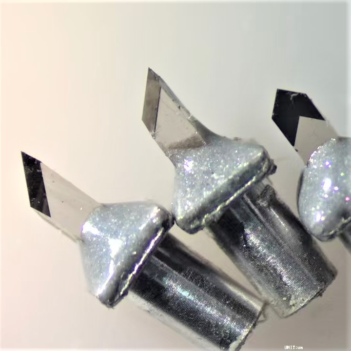 Diamond Stylus for Record Cutting Customized White Brown and Colorless CVD Lab Grown Diamonds for Record Cutting Performance