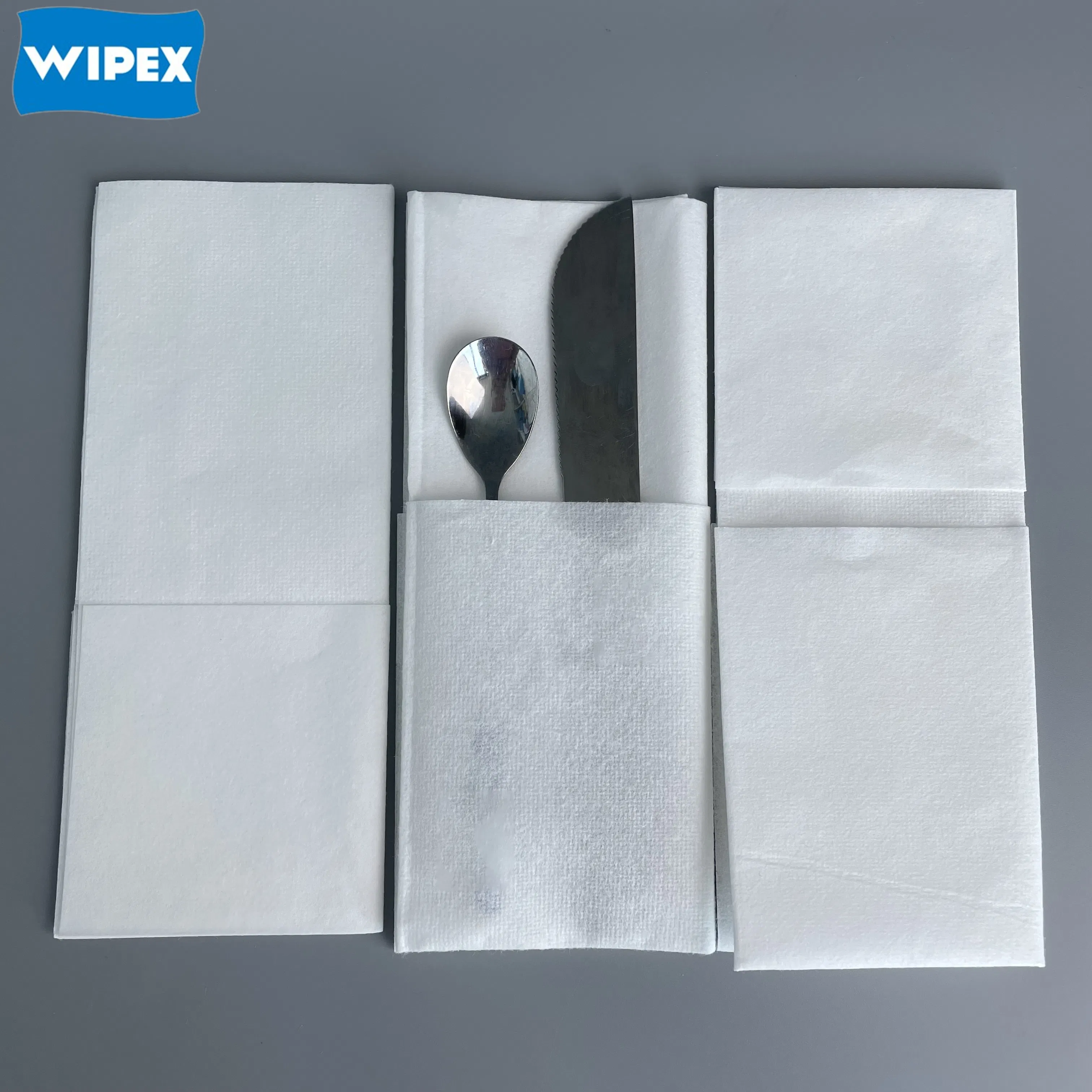 Disposable Airlaid Table Napkins Wood Pulp Napkins Eco Friendly Lunch Paper