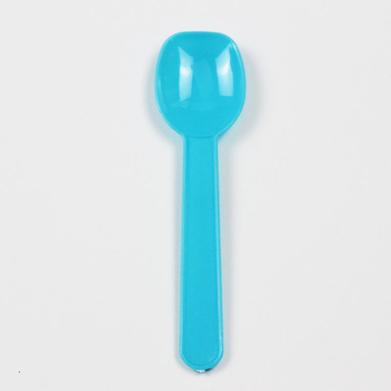 Disposable Plastic Cutlery PS Spoon 85mm Ice Cream Spoon with Dessert