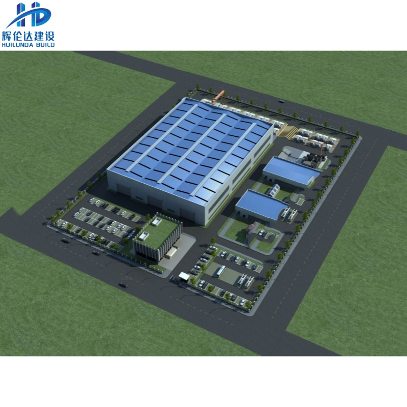 High Quality Time-Saving Earthquake-Resistant Industrial Building Steel Structure for Construction