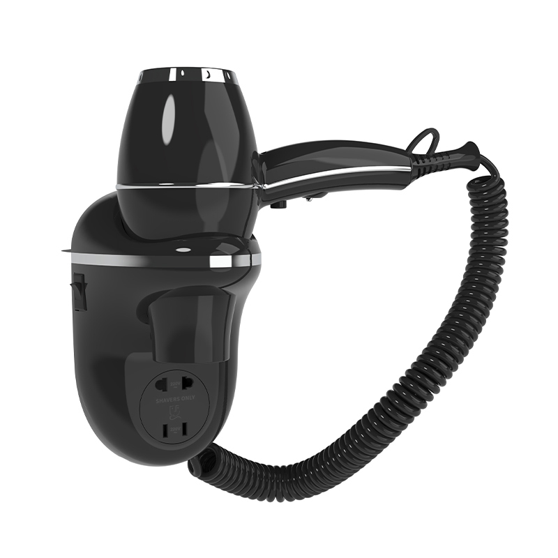 Compact High-Power Hair Drier for Efficient Hotel Room Use