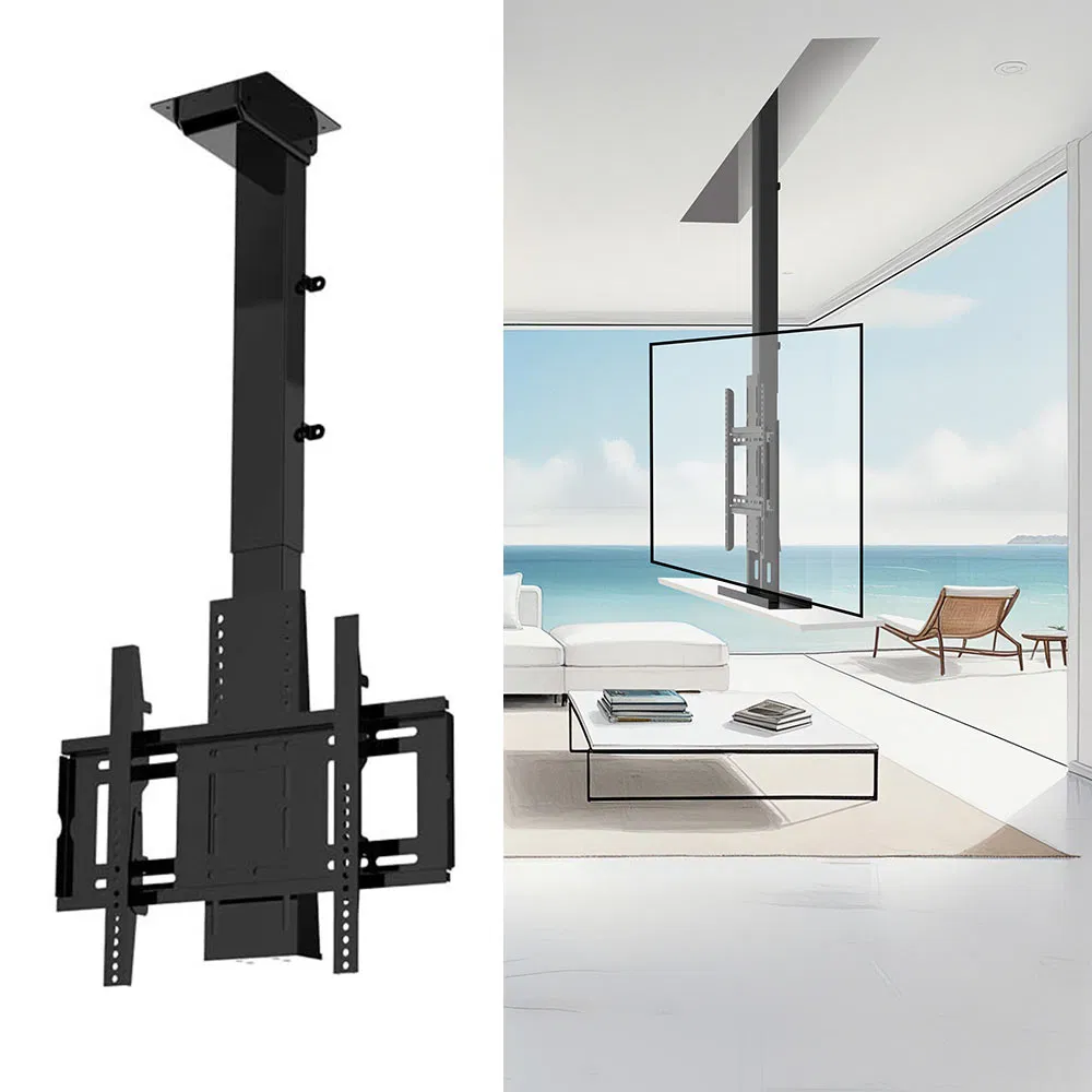 32 70 Inch Extra Large Motorized Ceiling Drop Down TV Lift Stand Mechanism