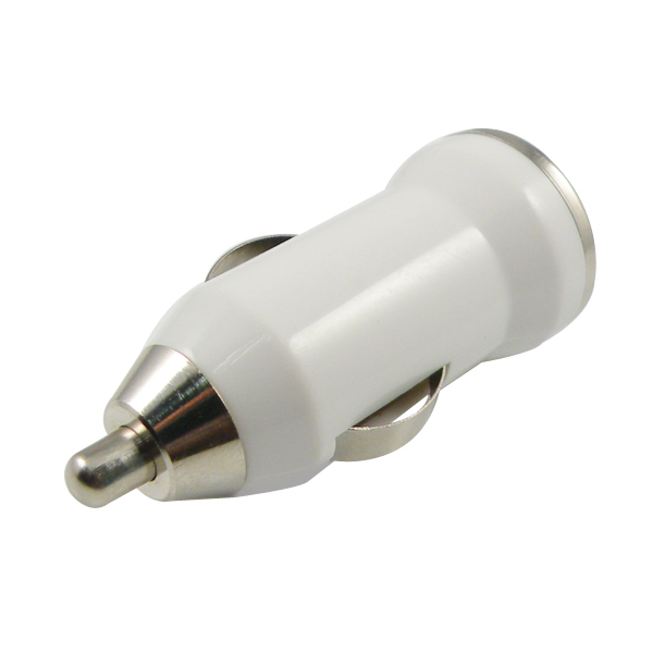 Universal 5V 1A in-Car Mini Bullet Compact Travel USB Car Charger Adapter for Smartphones