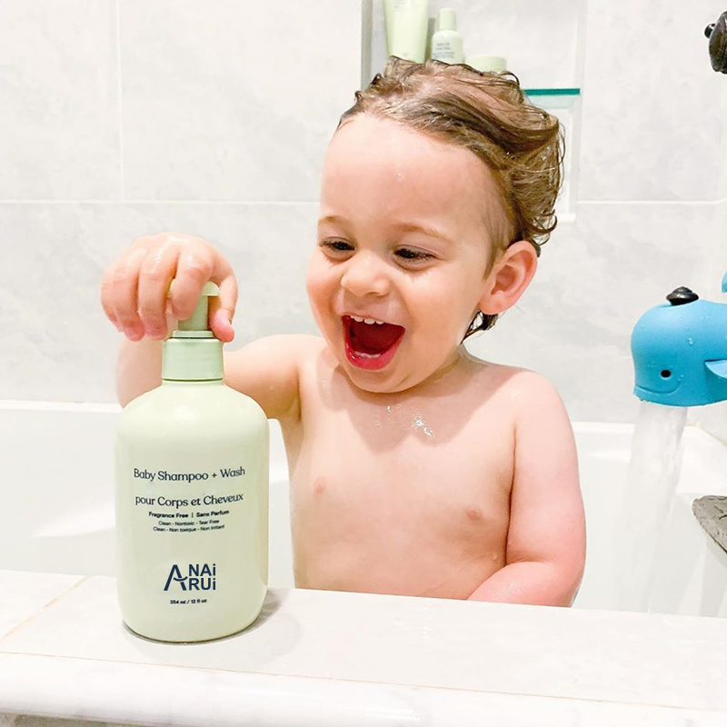 Baby Hair Body Wash Natural Plant Moisture Baby Wash and Shampoo