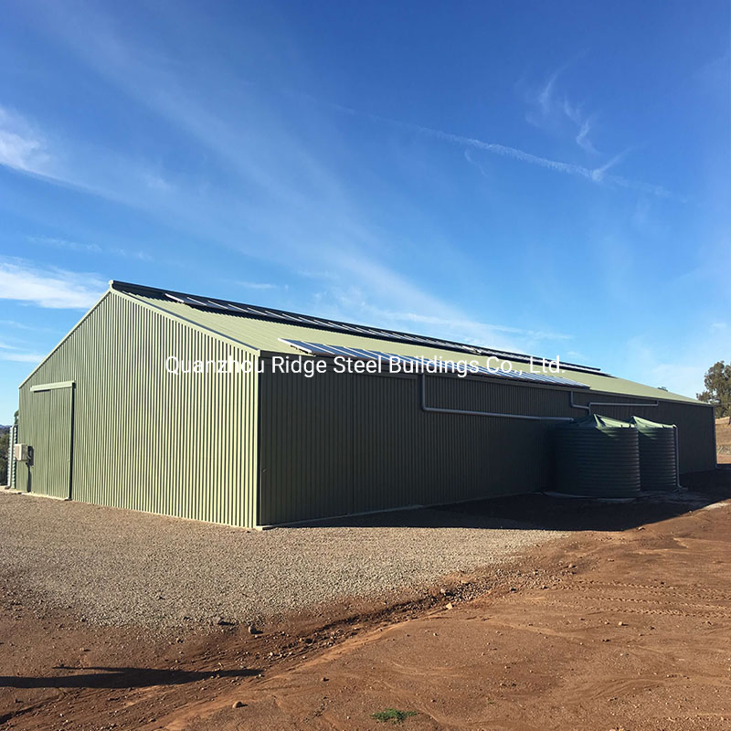 Customized Prefab Steel Frame Construction Structure Sandwich Panel Villa House