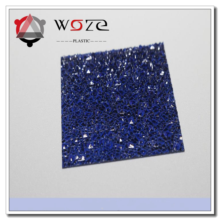 Plastic Polycarbonate Panel / Polycarbonate Sheets Poly Embossed Solid Sheets
