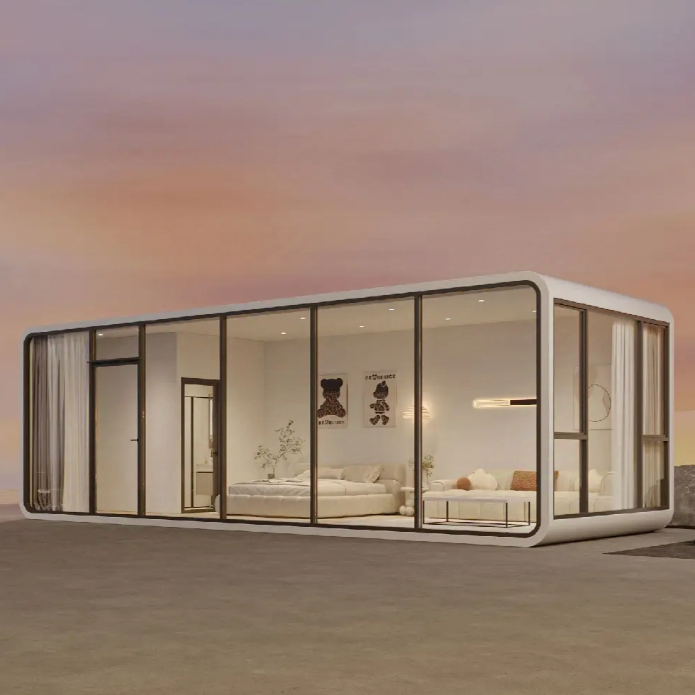 Factory Direct Supply CE&ISO Prefab Modular Detachable Mobile Portable Apple Cabin House for Highway Service Station Rest Area Public Space