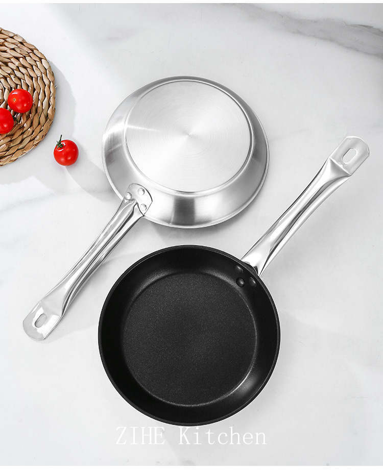 Flat Pancake Non Stick Commercial Frying Pan Large Kitchen Utensil
