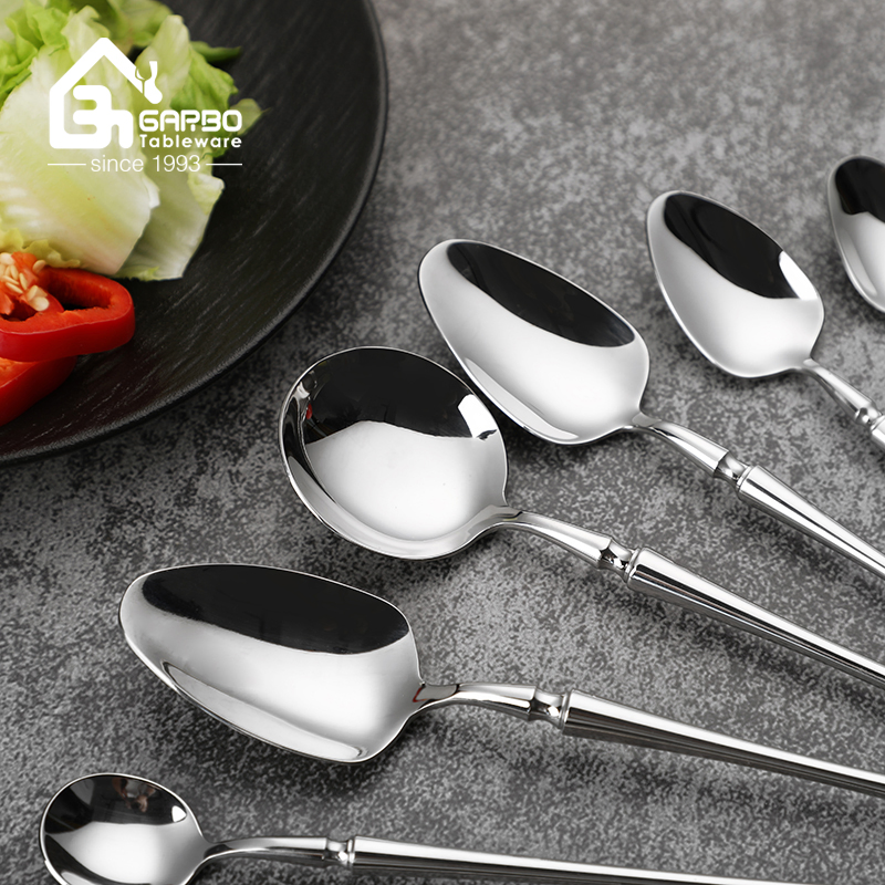 Hot Sale Sliver Dinner Spoon 410ss with Mirror Polish New Arrived Spoon Sets