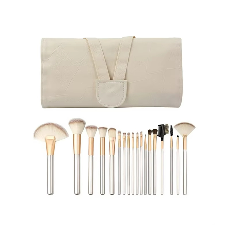 18PCS Professional Custom Logo Makeup Brushes Set Private Label