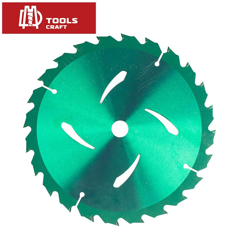 Circular Special Plating Tct Saw Blade for Easier Cutting Wood, Aluminum, Iron