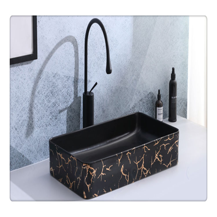 Ceramic Black Pedicure Sink Ceramic Bowls Moroccan Sink