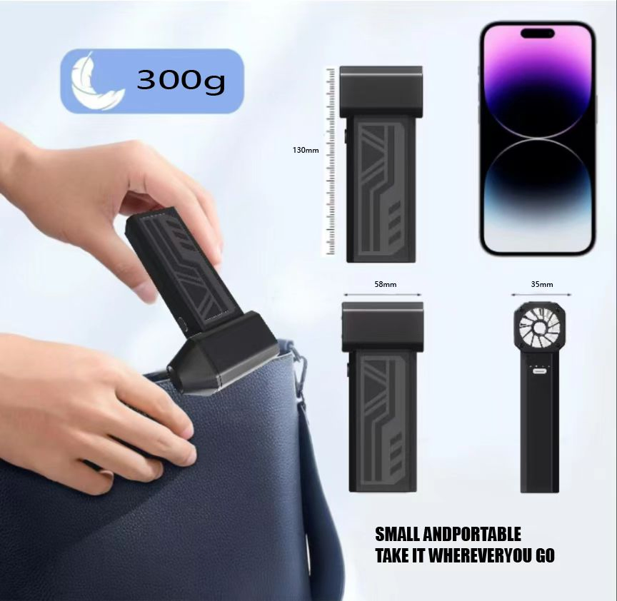 130,000 RPM Compressed Air duster Powerful electric fan Turbo Violent Fan with High-Speed Duct Fan