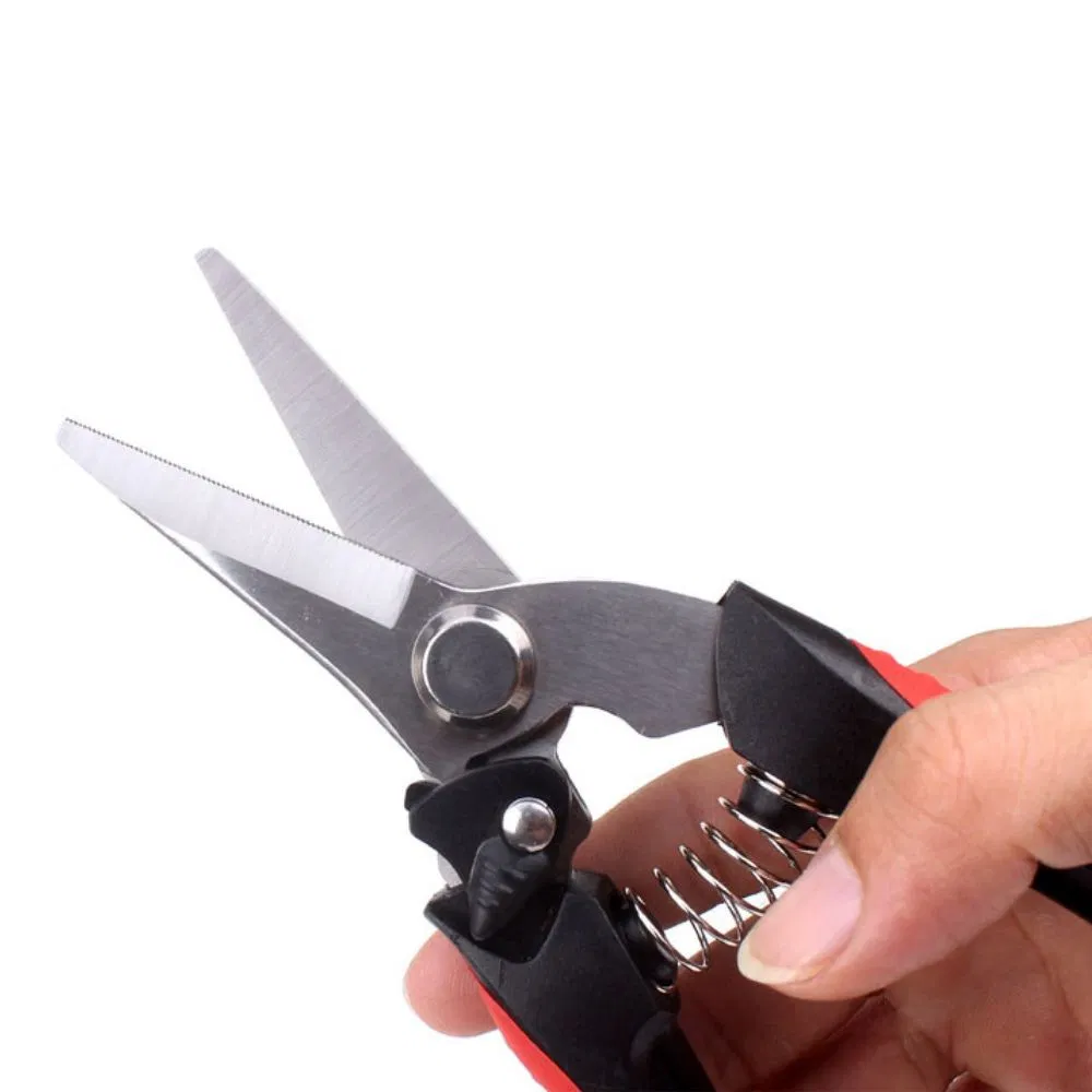 Straight Pruning Shears Heavy Duty Clippers with Rust Proof Blades Esg12075