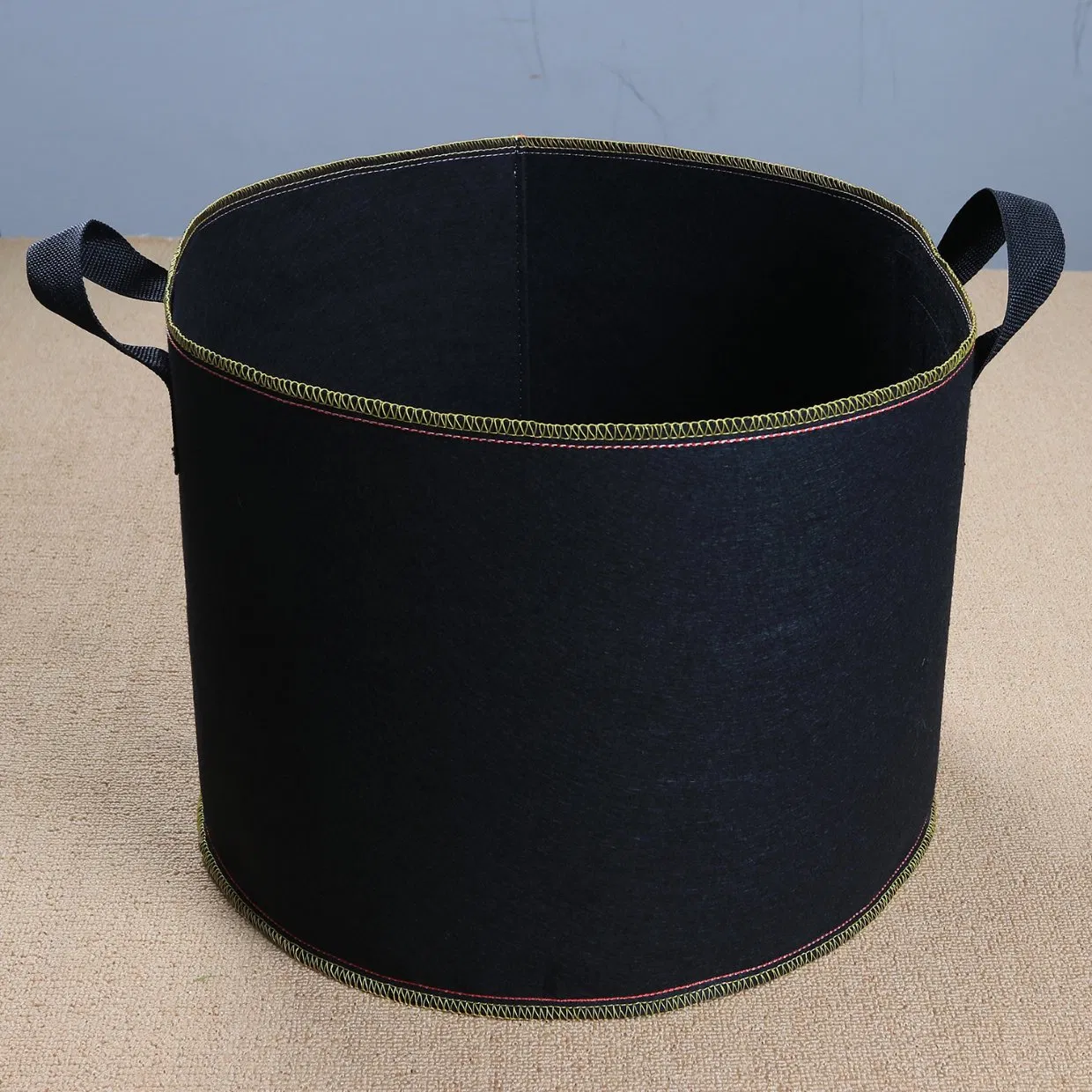Non Woven Fabric Pots Grow Bags with Strap Handle