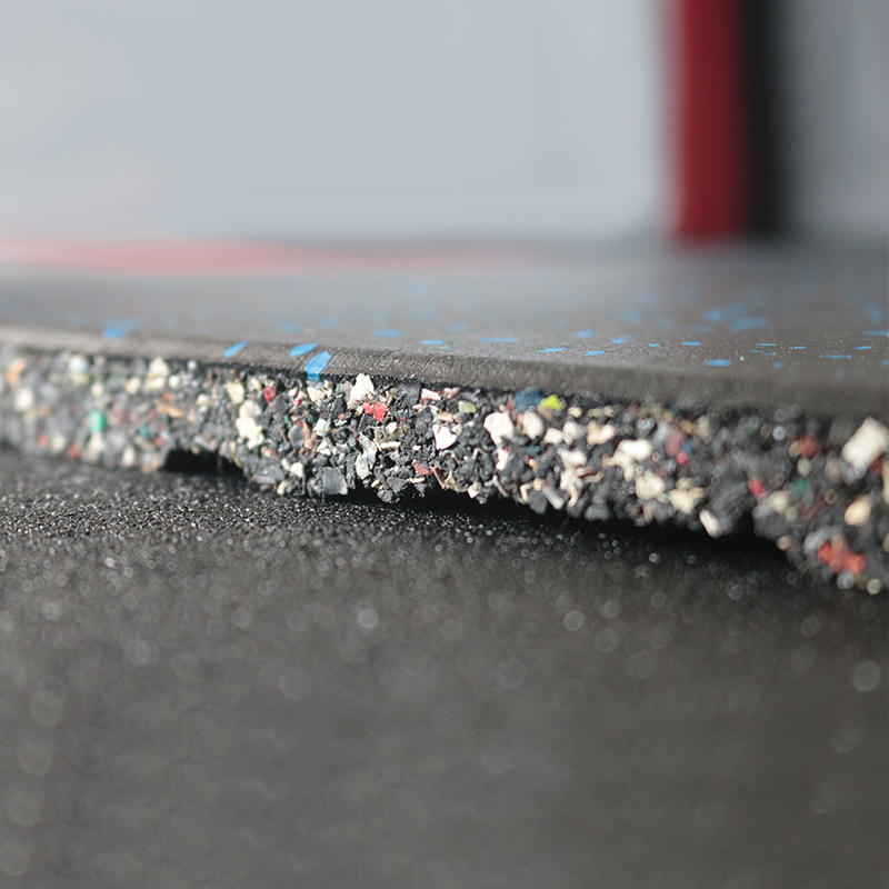 China Non Toxic Interlocking Puzzle Interlocking Fitness All Rubber Mat Carpet Floor Roll Tiles Gym Mats Rubber Flooring Manufacturer for Gym Equipment