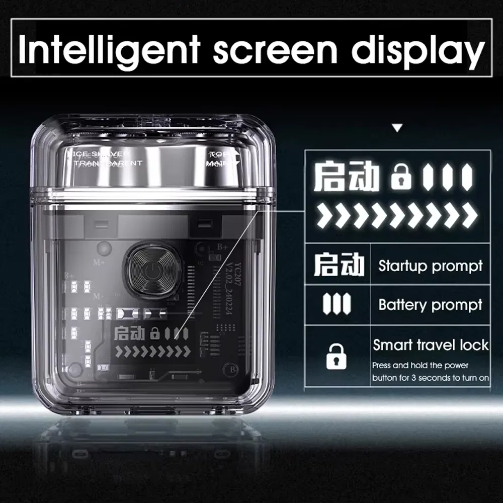 Fast Charging Mini Shave Portable Men's Electric Shaver Electric Razor